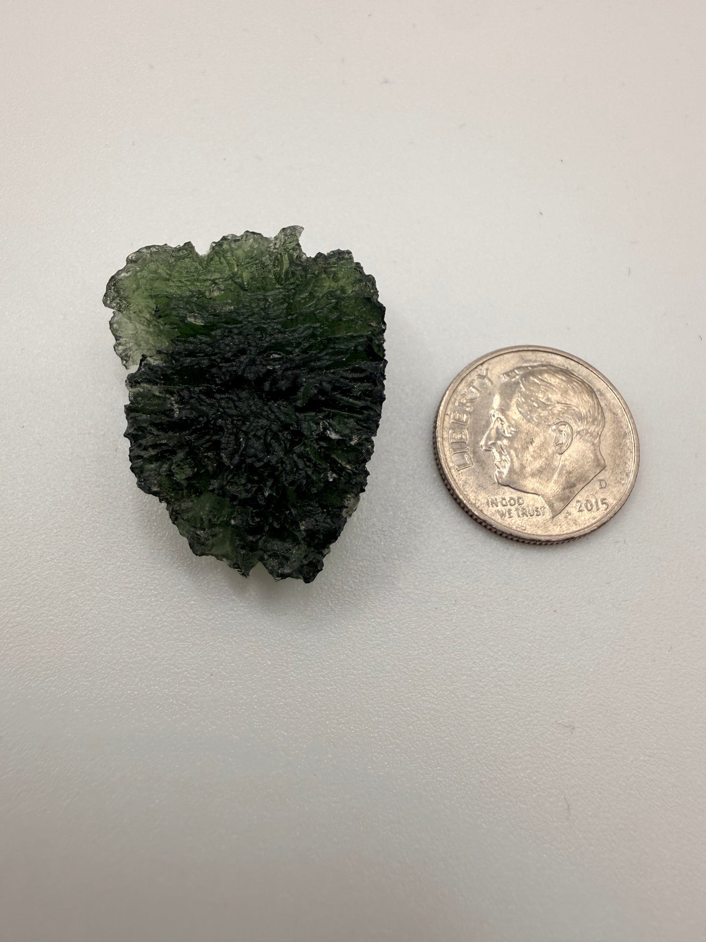 Raw Moldavite Loose Stone – Authentic Czech Moldavite Tektite, High Vibration Crystal, Collector Specimen, Spiritual Healing Stone