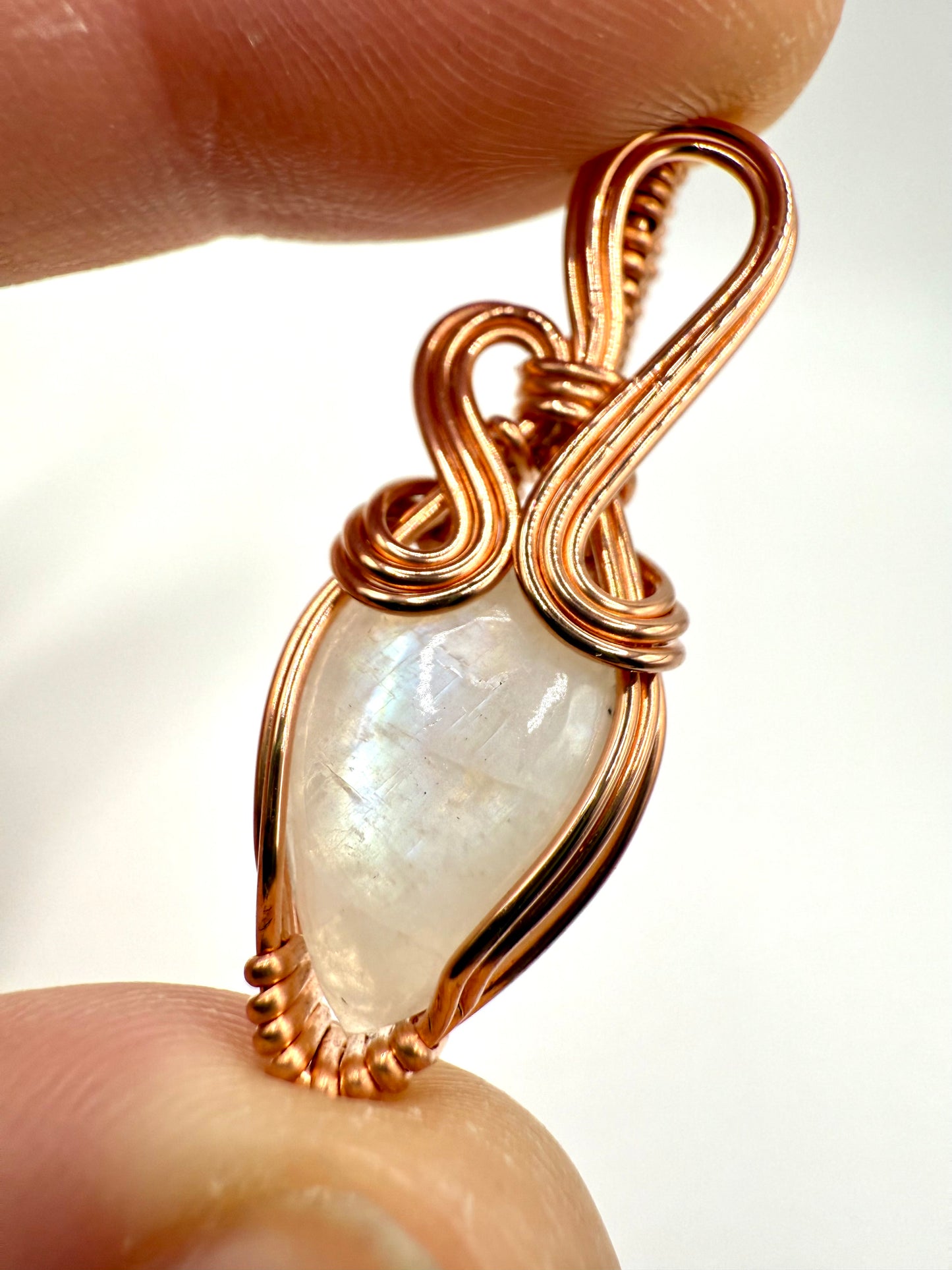 A1.) Christmas Special Moonstone In Copper