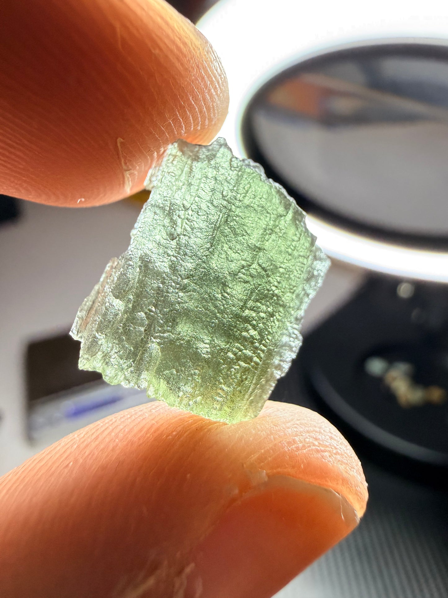 Moldavite 1.25 gram From Chlum (047)