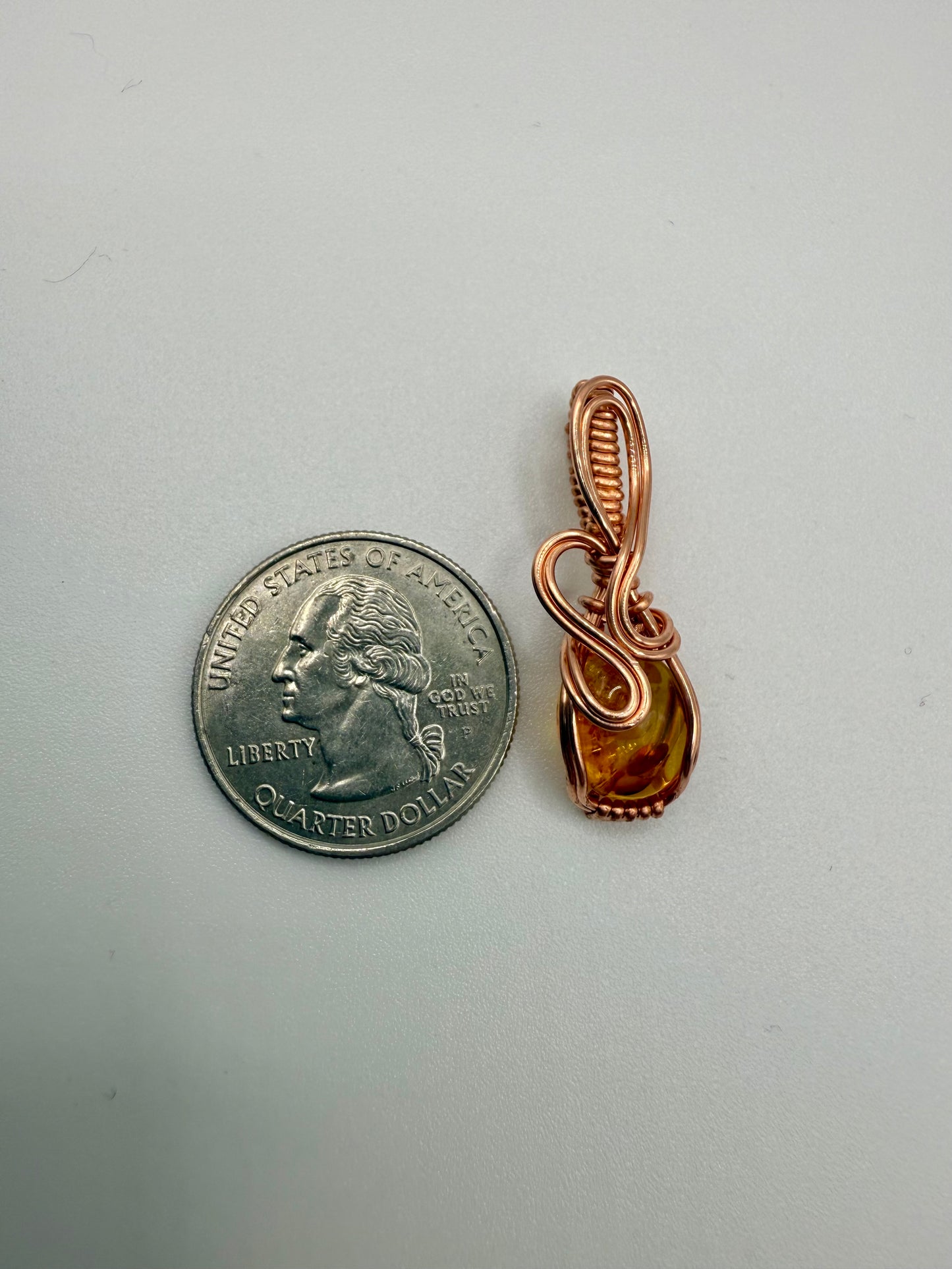 A1.) Christmas Special Amber In Copper