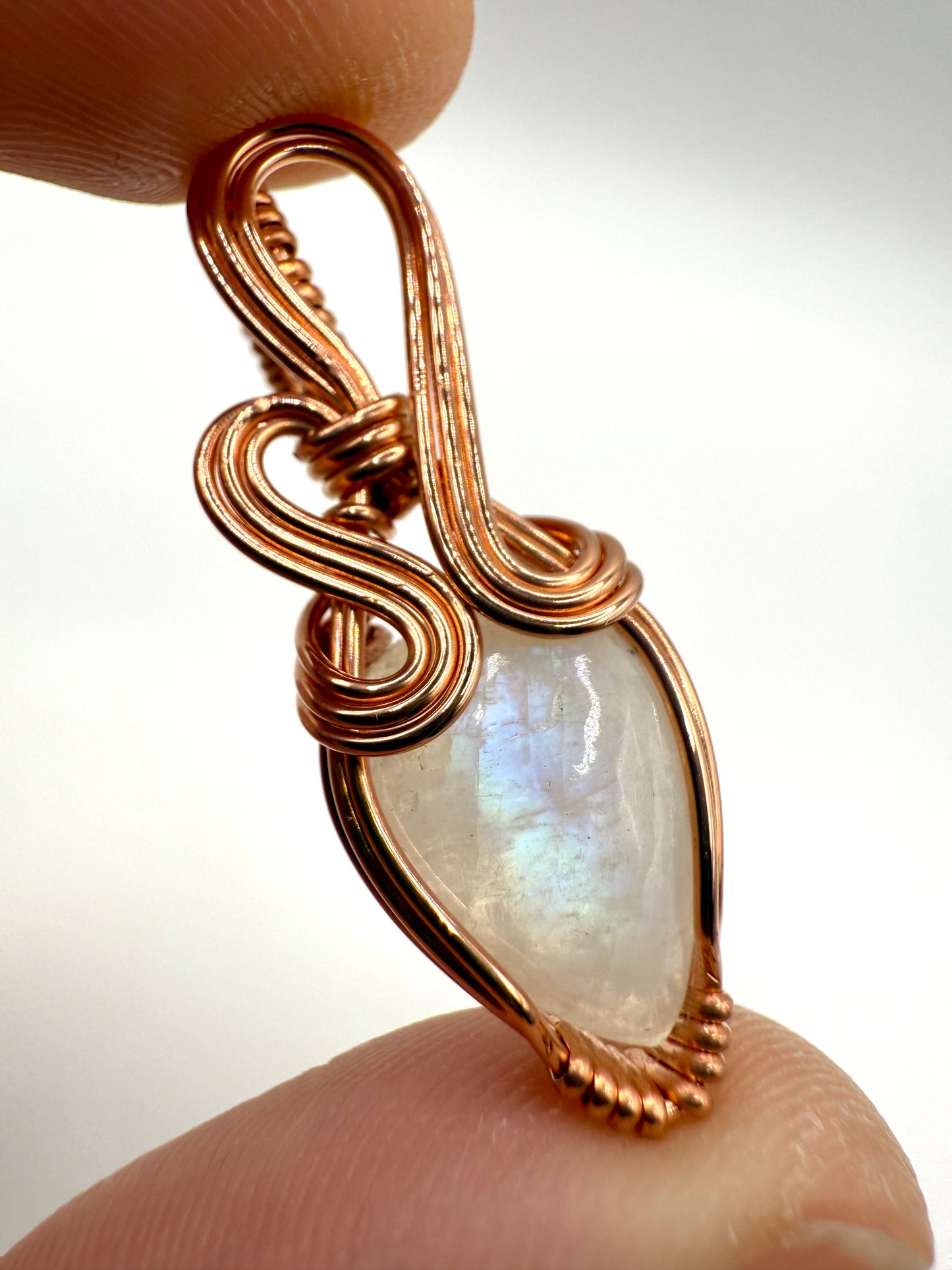 A1.) Christmas Special Moonstone In Copper