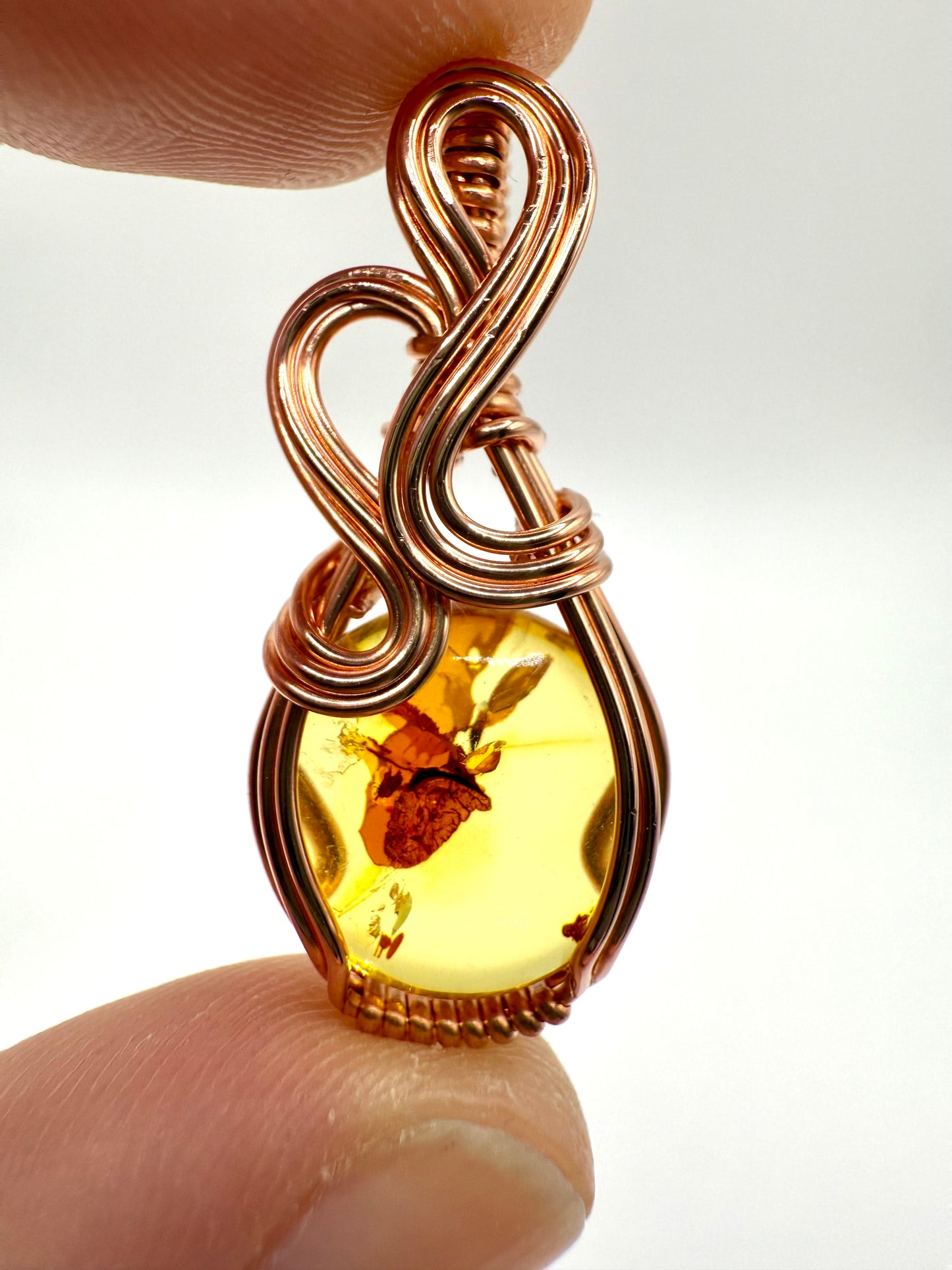 A1.) Christmas Special Amber In Copper