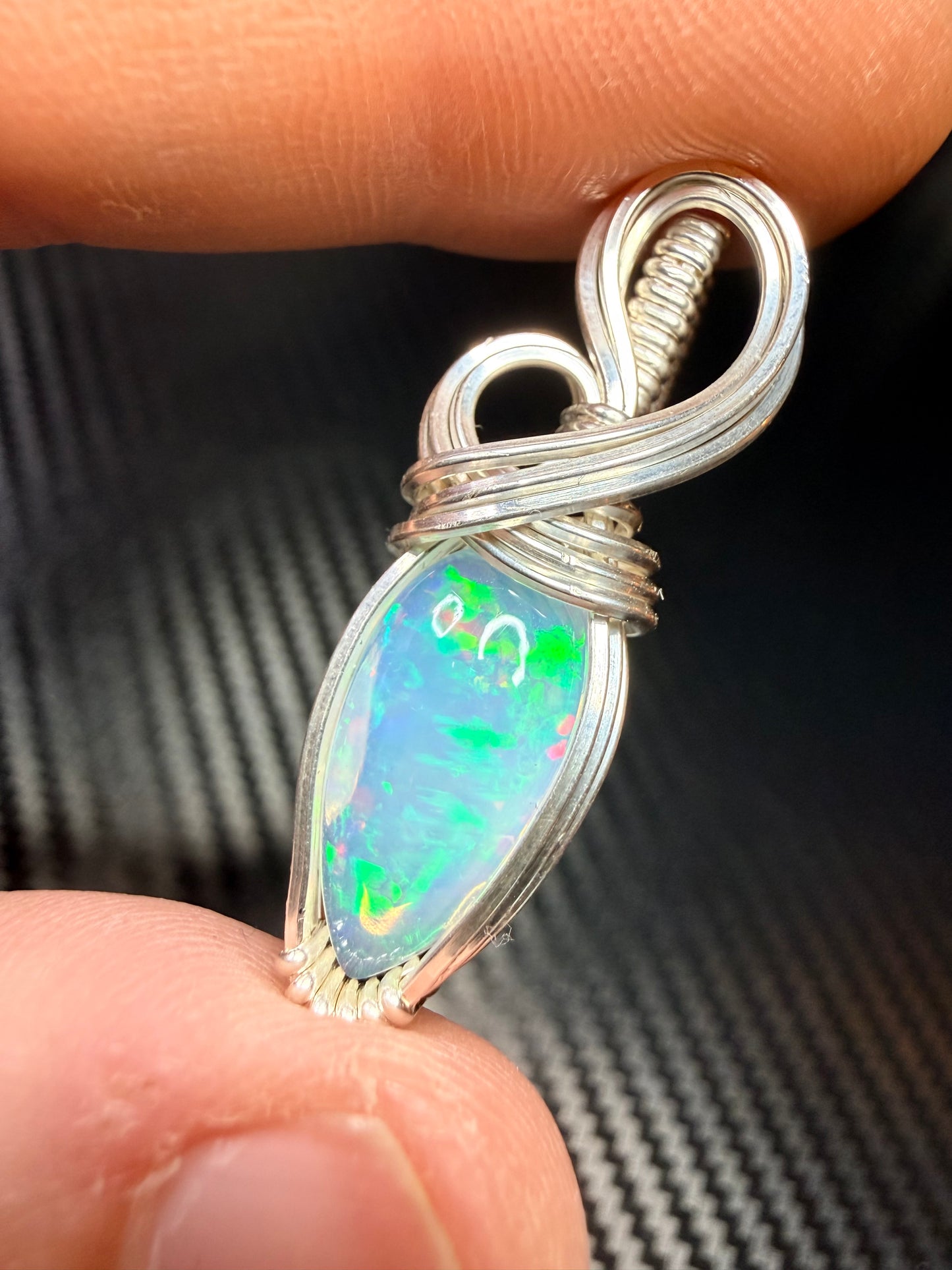 Ethiopian Welo Opal In Sterling Silver