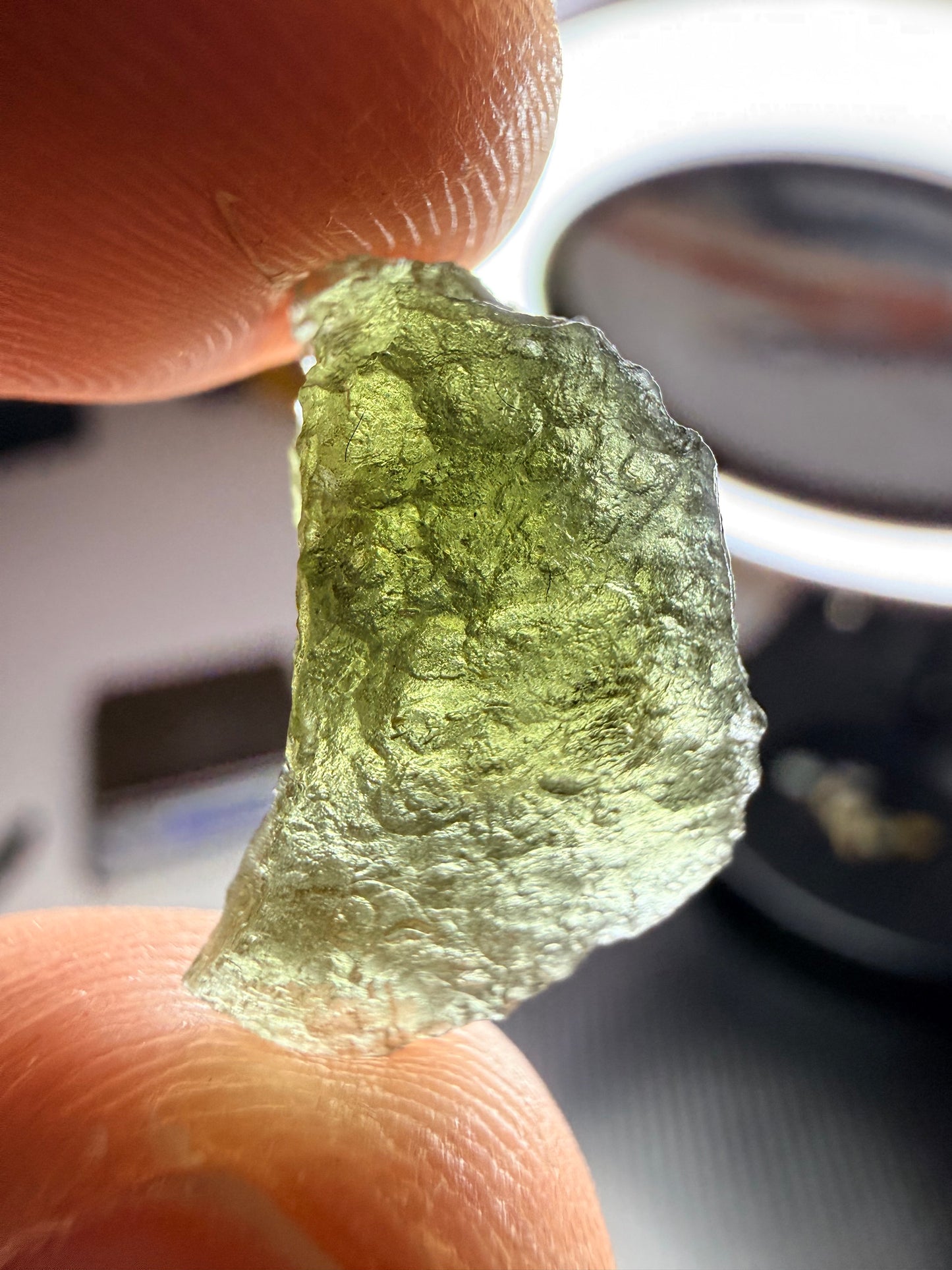 Moldavite 1.52 gram From Chlum (040)