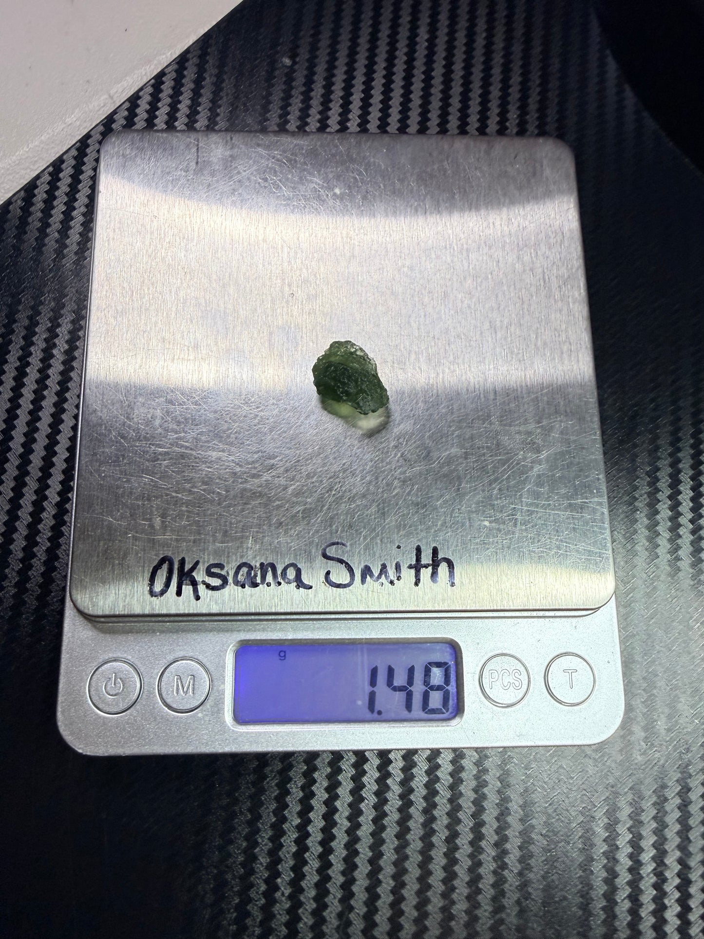 Moldavite 1.48 gram From Chlum (012)