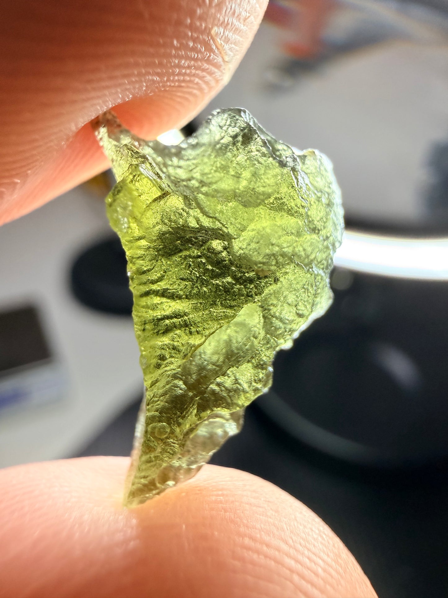Moldavite 1.38 gram From Chlum (022)