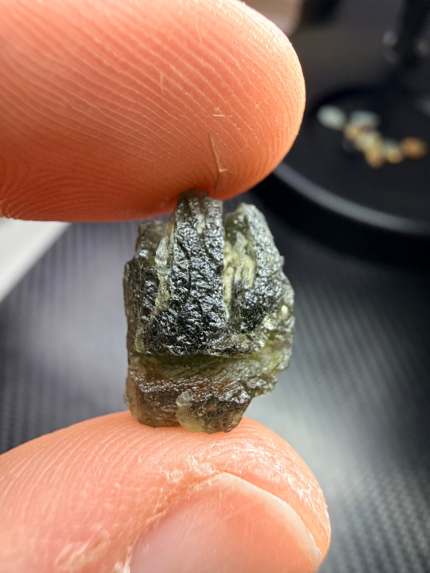 Moldavite 1.60 gram From Chlum (025)