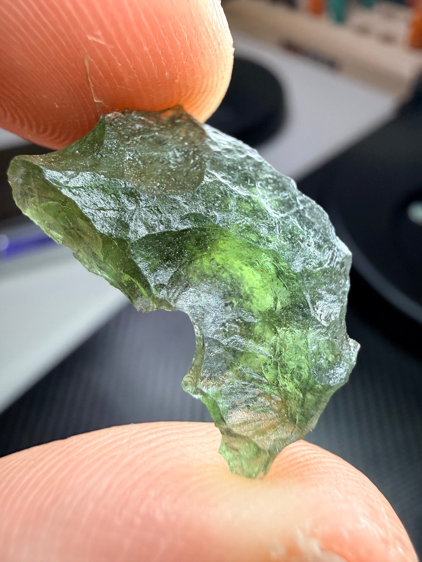Moldavite 1.64 gram From Chlum (050)