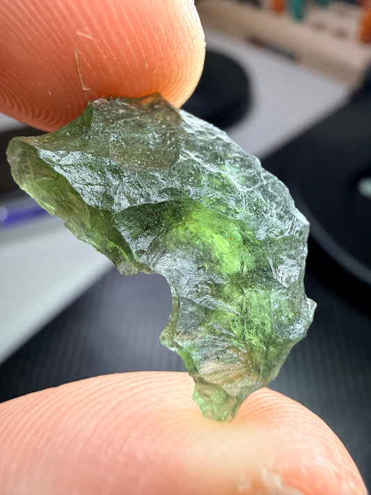Moldavite 1.64 gram From Chlum (050)