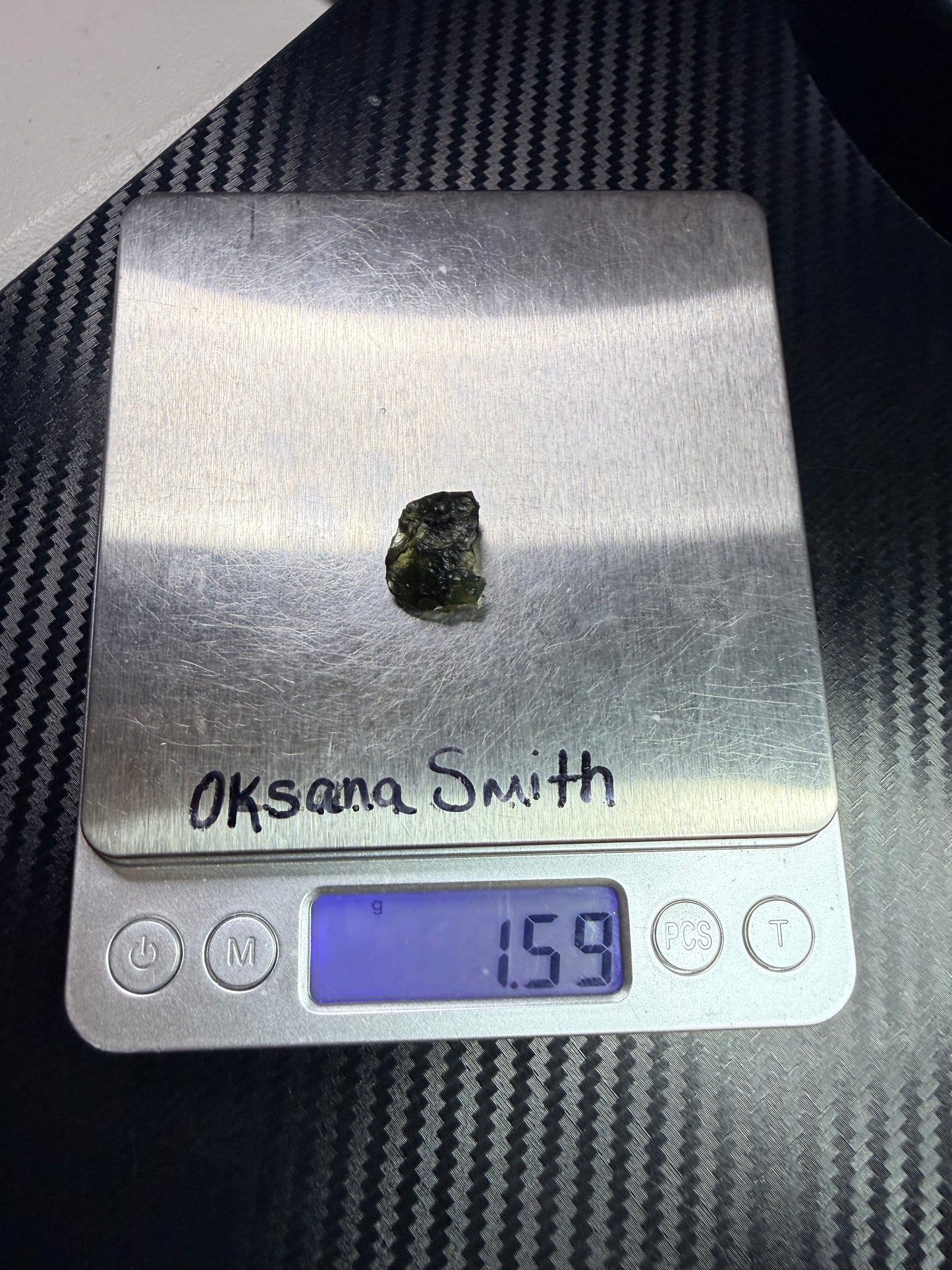 Moldavite 1.59 gram From Vrabce(017)