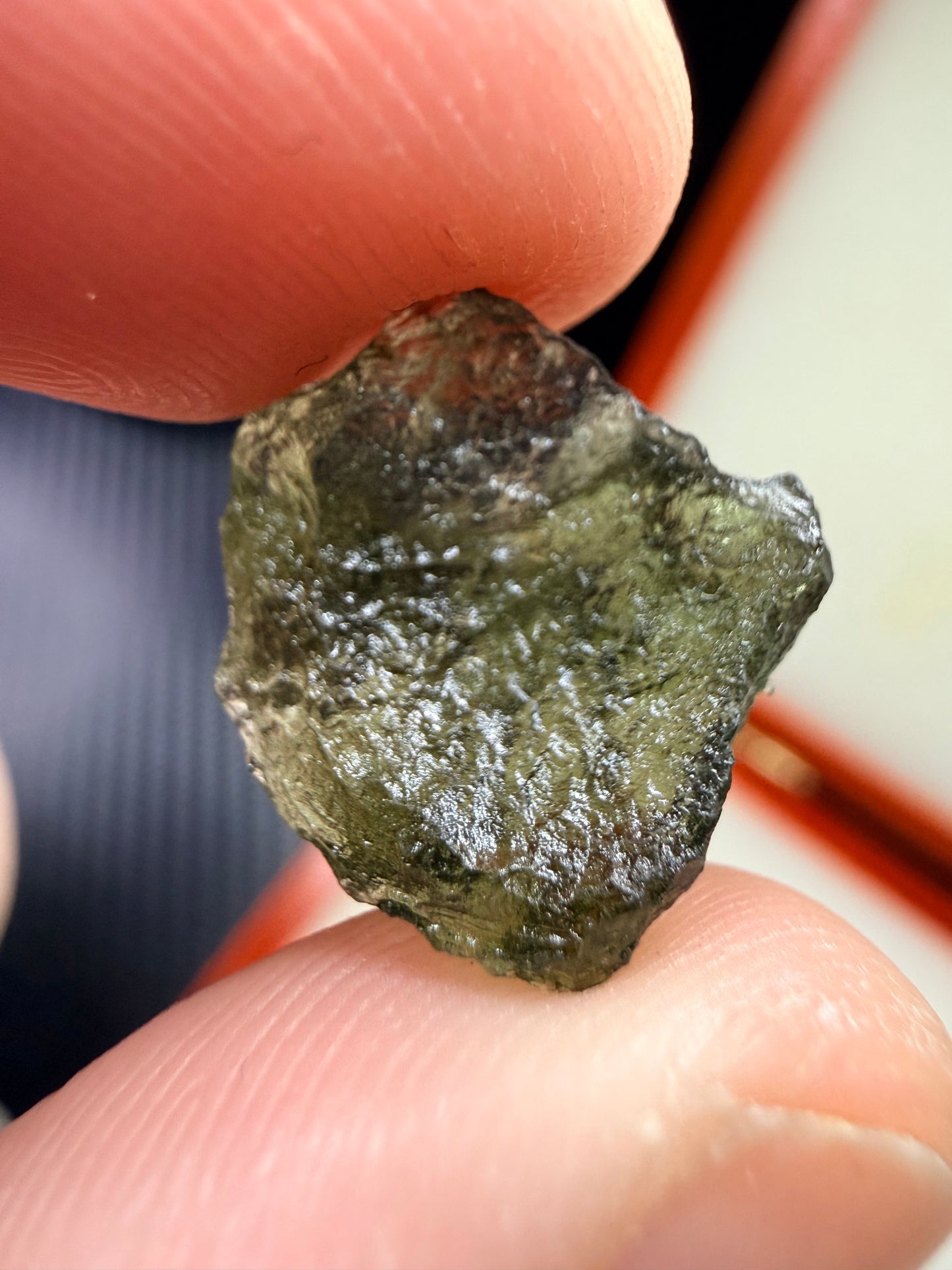 Moldavite 1.74 gram From Chlum (011)