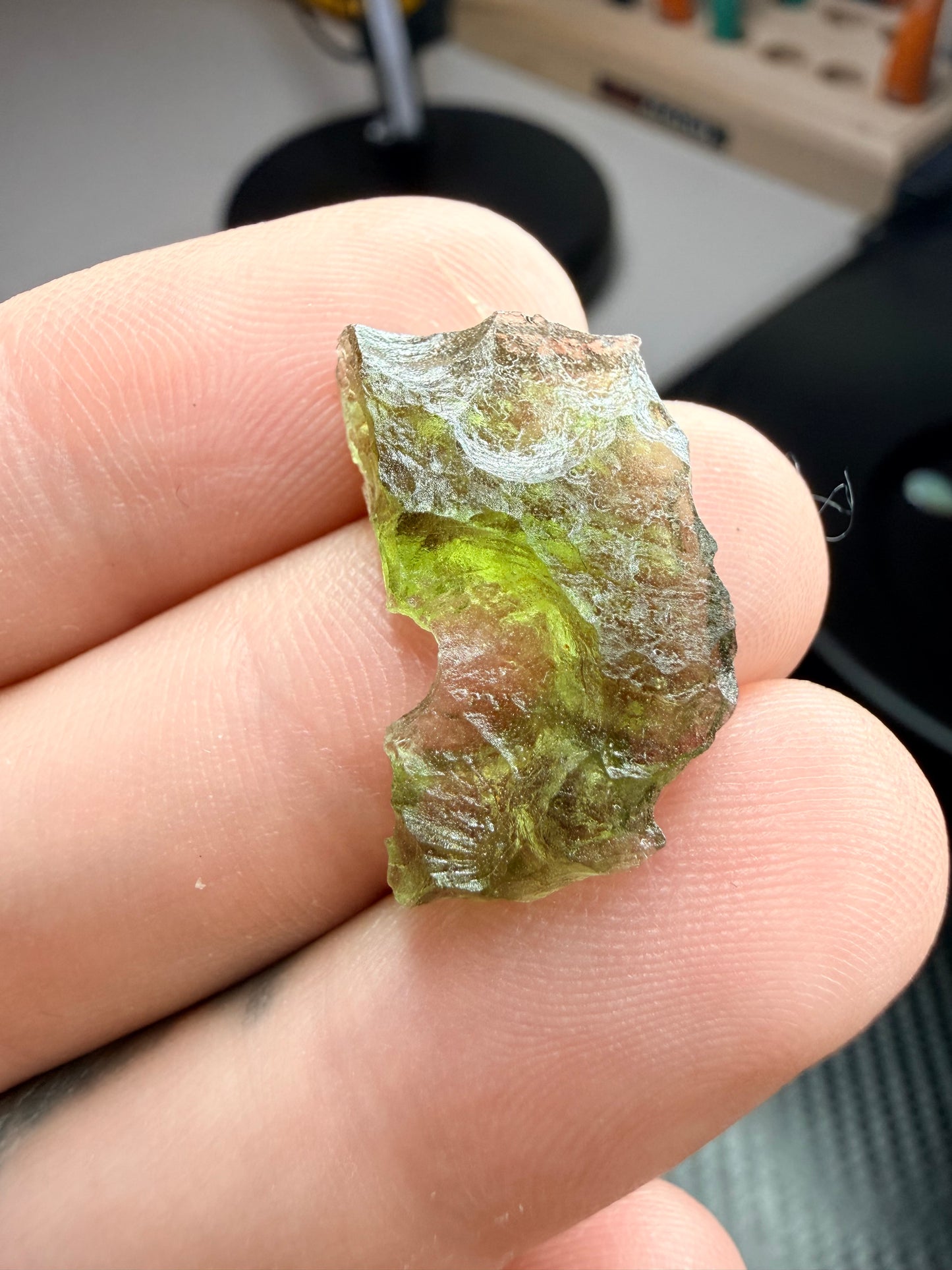 Moldavite 1.64 gram From Chlum (050)