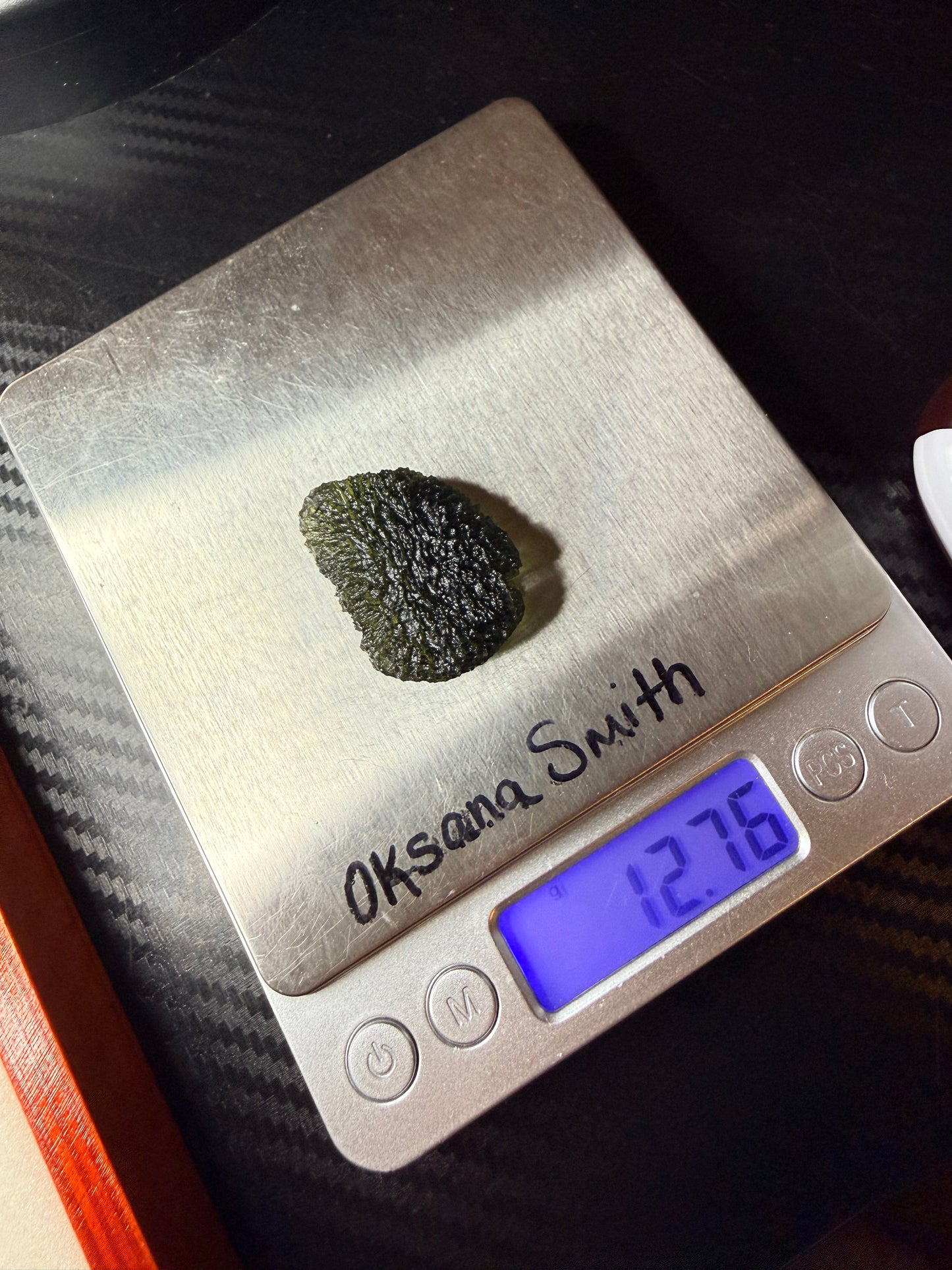 Moldavite 12.76 Gram