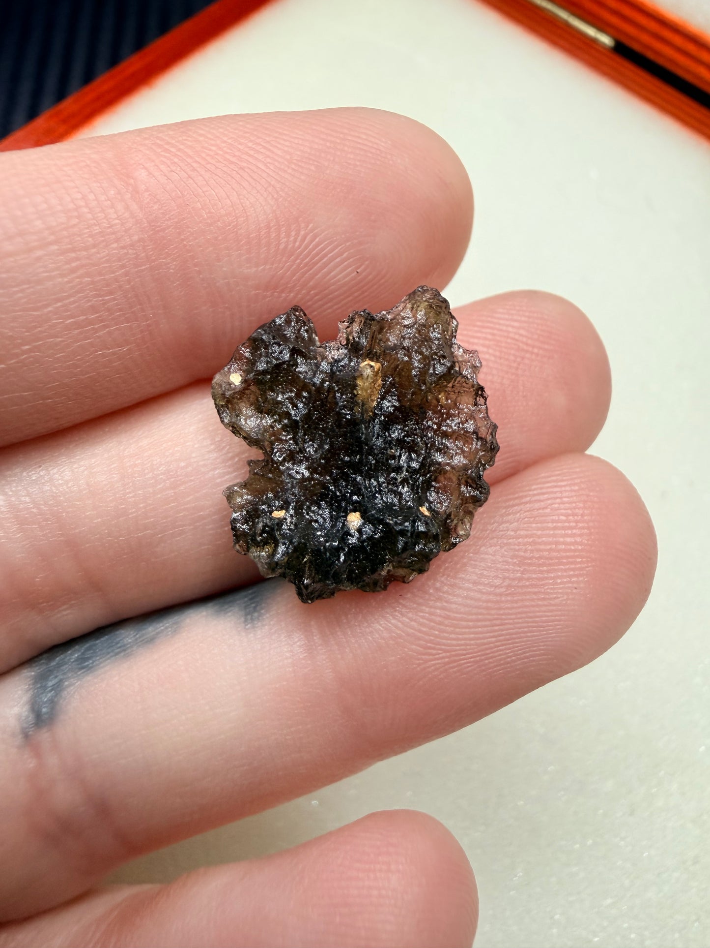 Moldavite 1.67 gram From Chlum (003)