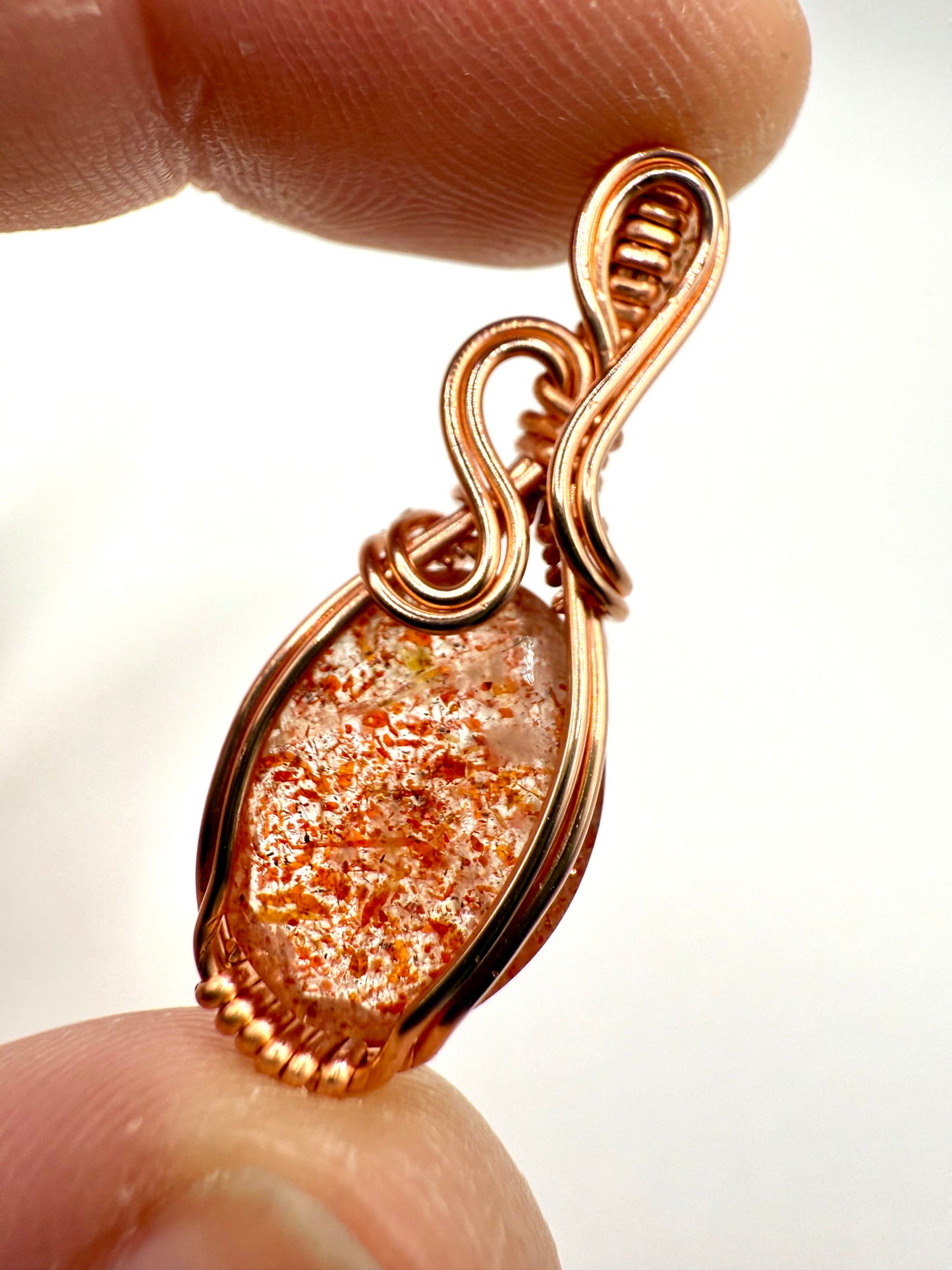 A1.) Christmas Special Sunstone In Copper
