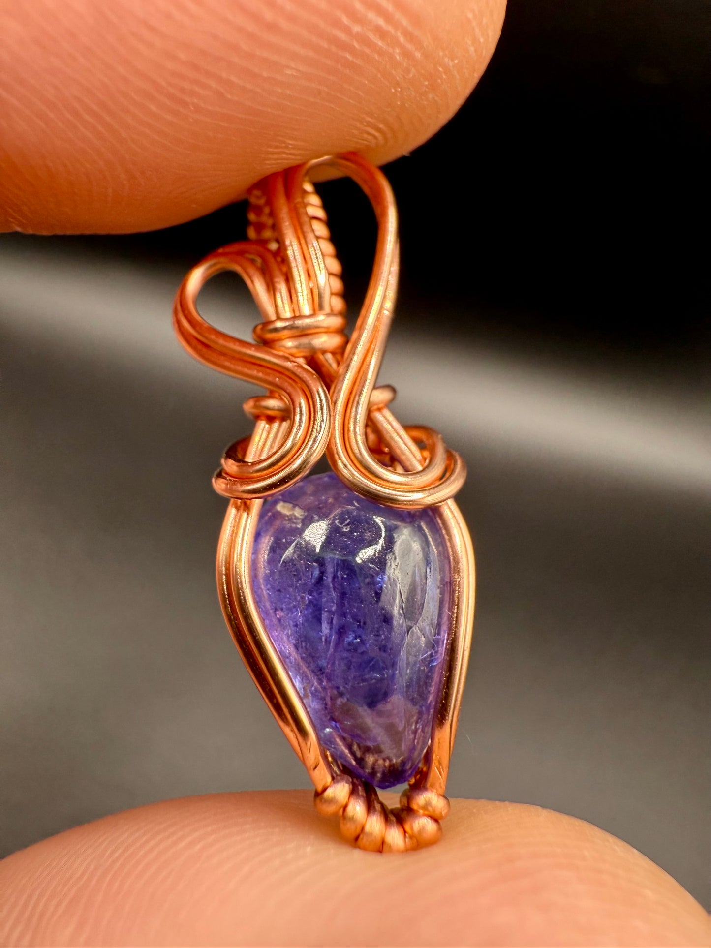 A1.) Christmas Special Tanzanite In Copper