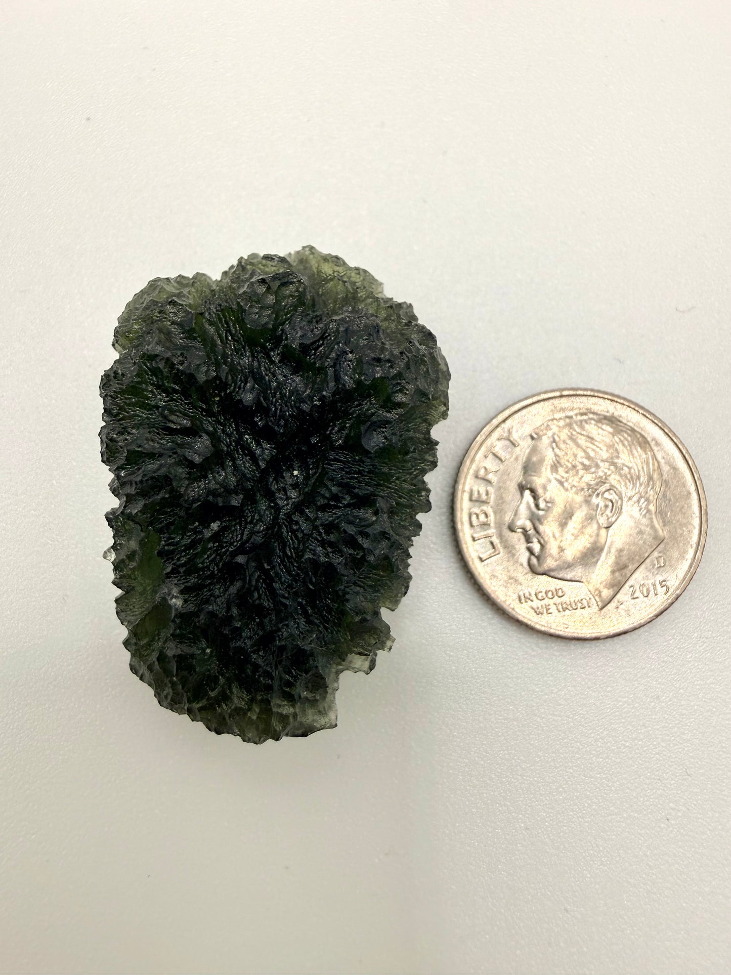 Raw Moldavite Loose Stone – Authentic Czech Moldavite Tektite, High Vibration Crystal, Collector Specimen, Spiritual Healing Stone
