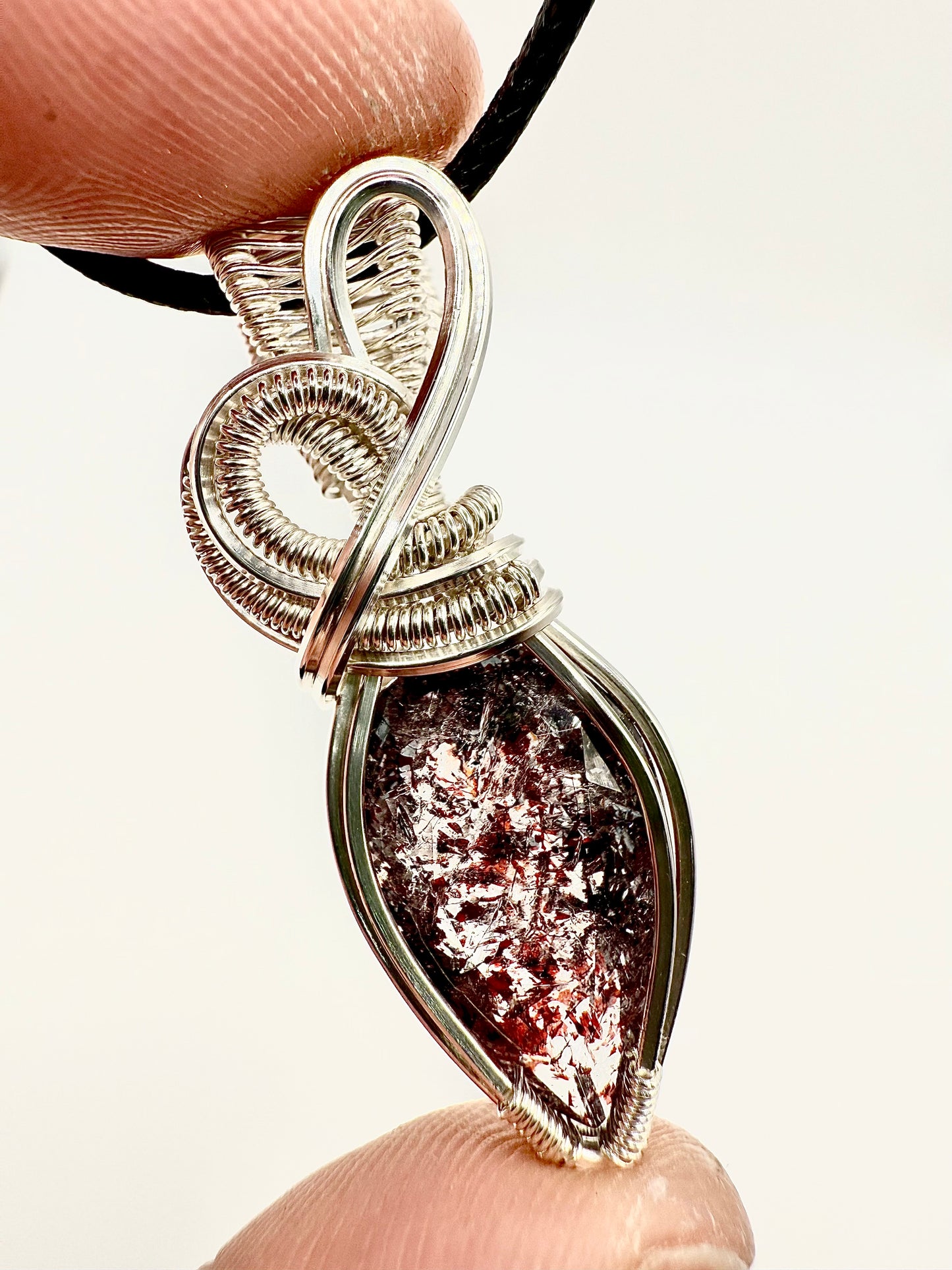 Super 7 In Sterling Silver Pendant Necklace