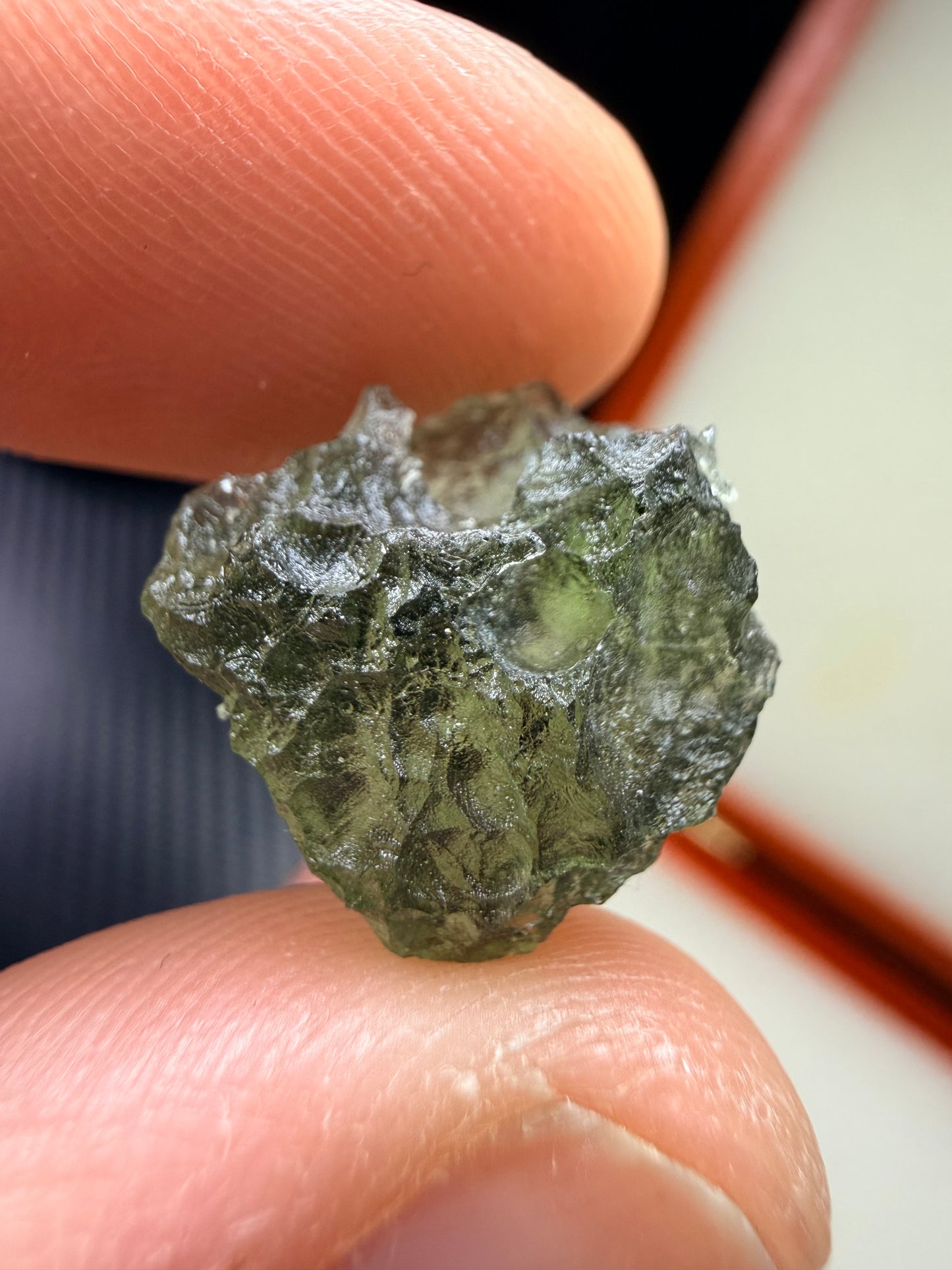 Moldavite 1.74 gram From Chlum (011)