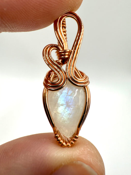 A1.) Christmas Special Moonstone In Copper