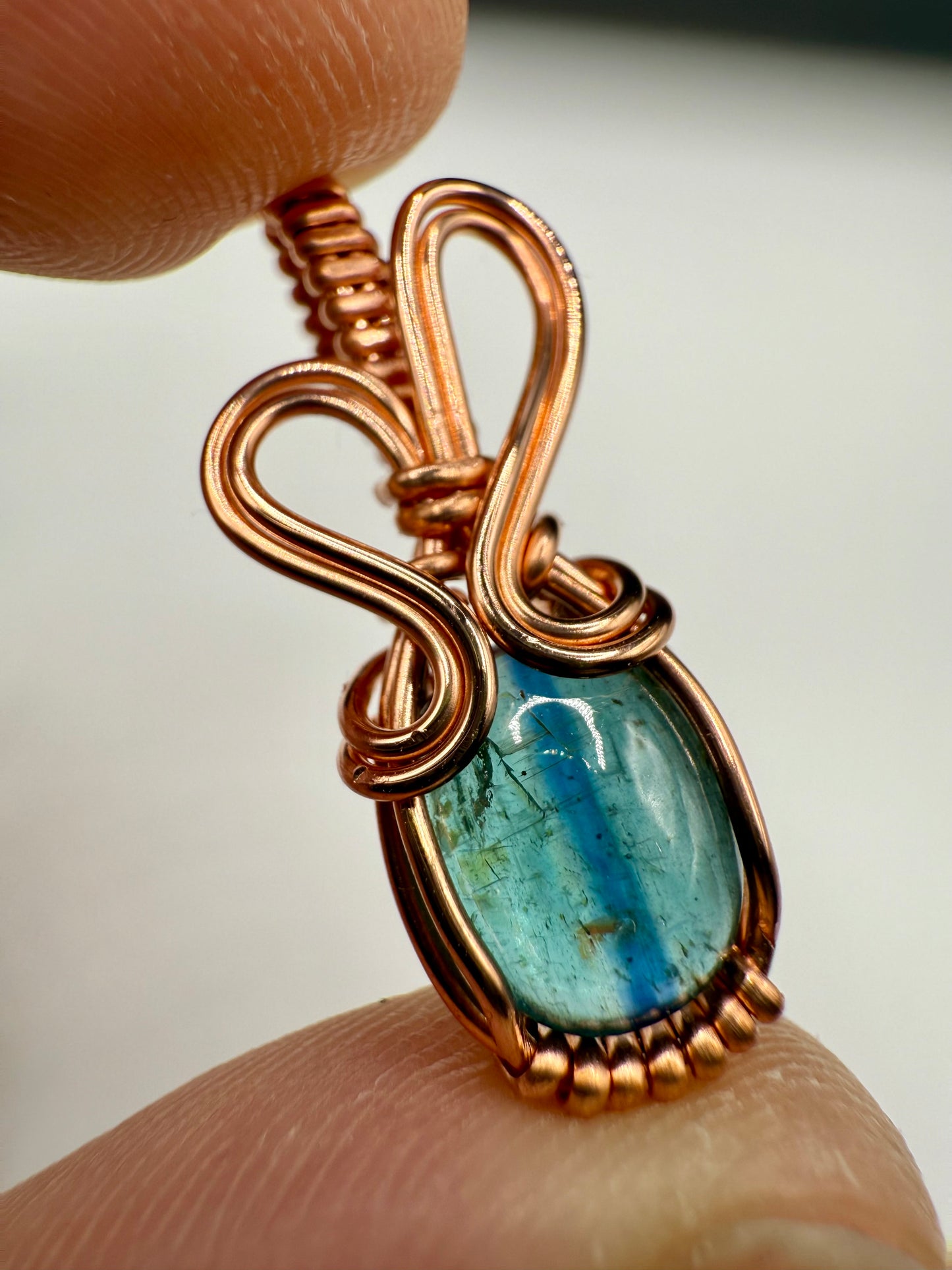 A1.) Christmas Special Bi-color Kyiante In Copper