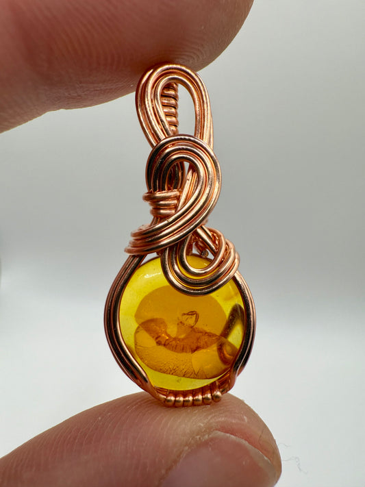 A1.) Christmas Special Amber In Copper