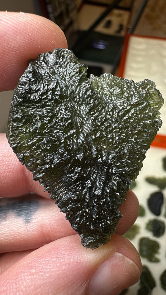 Maly Chlum Heart Moldavite