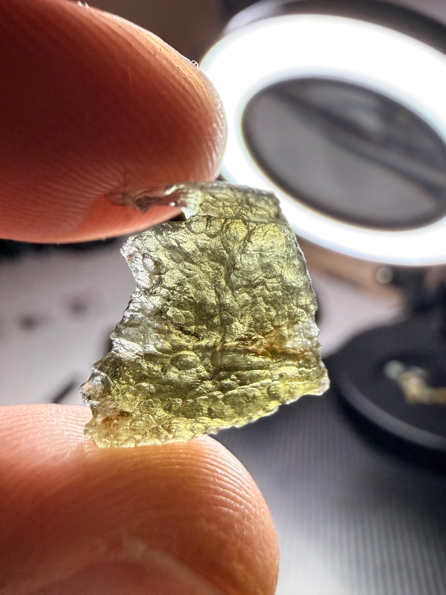Moldavite 1.21 gram From Chlum (036)