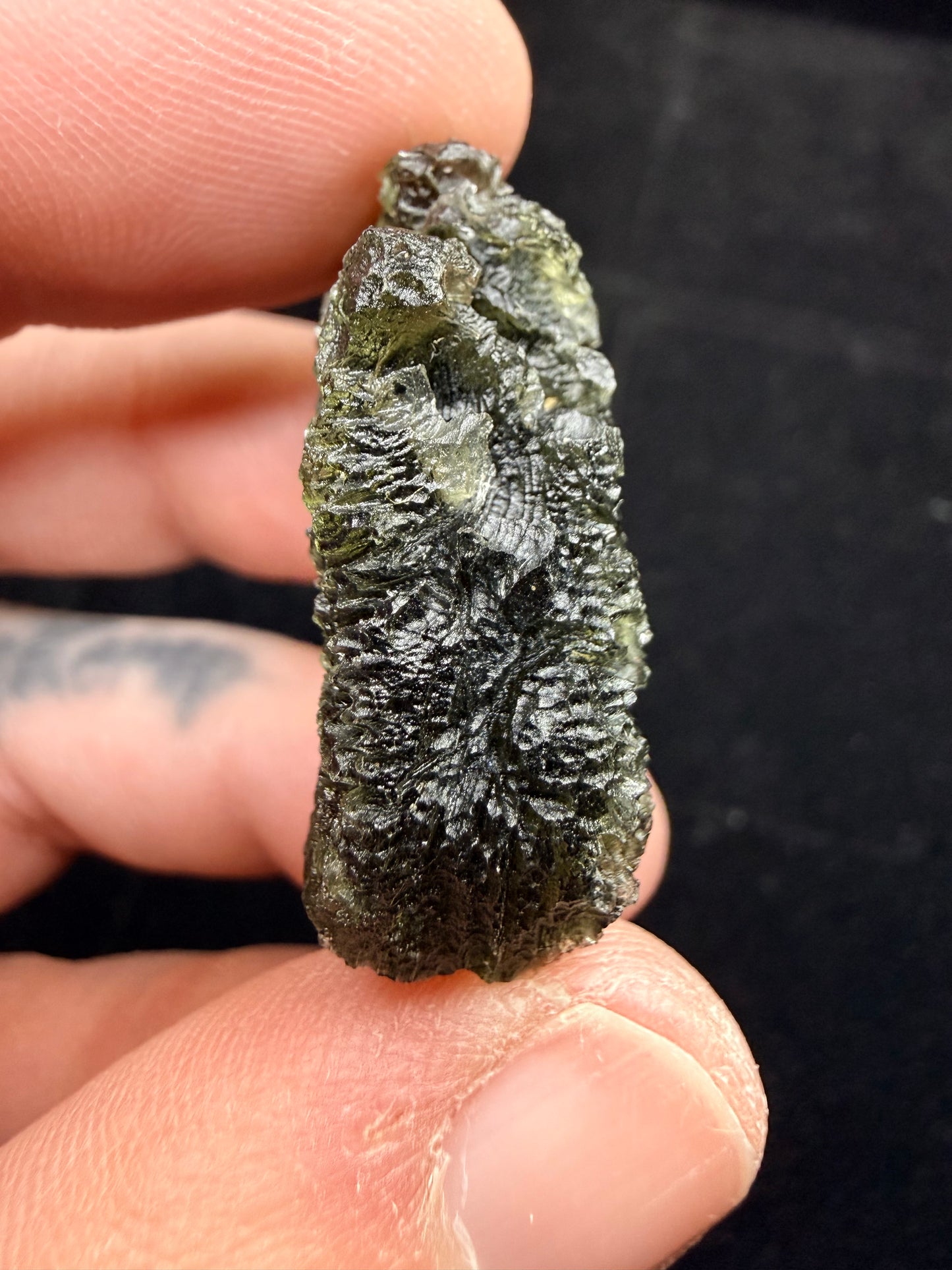 Moldavite 11.89 Gram Nesmen Forest